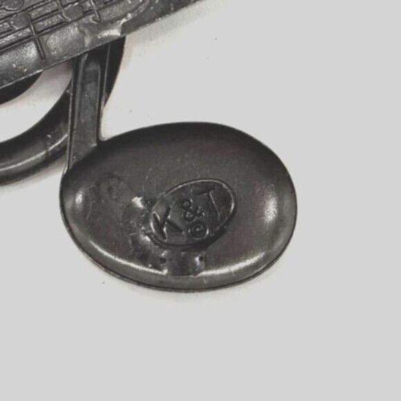 Vintage Signed K&T Treble Sheet Music Notes Copper Brass Pewter‎ Brooch - Picture 5 of 5